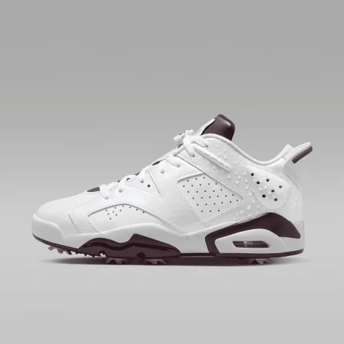 Nike Jordan Retro 6 G NRG мужские для гольфа Кроссовки цвет белый