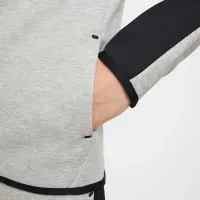 Nike Sportswear Tech Fleece Big детские Full-Zip Толстовка с капюшоном цвет серый