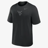 West Virginia Mountaineers Performance Primary Statement мужские Nike Dri-FIT College футболка цвет черный