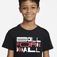 Nike Elite Tee Little детские футболка цвет черный