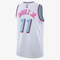 Jaime Jaquez Jr. Miami Heat 2024/25 City Edition чоловічі Nike Dri-FIT NBA Swingman Jersey колір білий