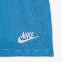 Nike Club Baby (12-24M) Knit шорти комплект блакитний