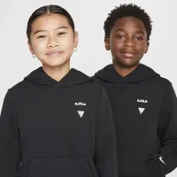 Nike LeBron Standard Issue Big дитячі Dri-FIT баскетбольні Толстовка з капюшоном колір чорний