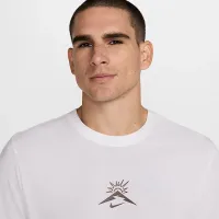 Nike Trail мужские Dri-FIT Long-Sleeve Running футболка цвет белый
