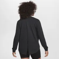 Nike (M) One женская Reversible French Terry Pullover Top (Maternity) цвет черный