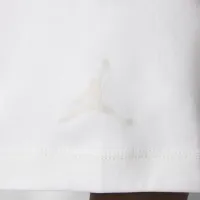Nike Jordan Big дитячі Graphic футболка колір білий