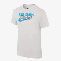 Chicago цвет красный Stars Big детские (для мальчиков) Nike Soccer футболка цвет белый