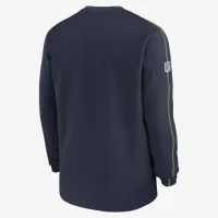 Seattle Seahawks Sideline Coach Men’s Nike NFL Long-Sleeve Top синий