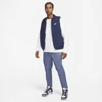 Nike Club мужские Woven Tapeцвет красный Leg Pants синий