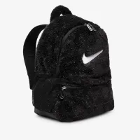 Nike Big дитячі Faux Fur наплічник (11L) колір чорний