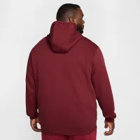 Nike Club мужские French Terry Толстовка с капюшоном цвет красный