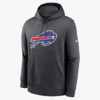 Buffalo Bills Club Logo чоловічі Nike NFL Pullover Толстовка з капюшоном колір сірий