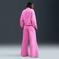 Nike Sportswear Phoenix Fleece жіноча Wide-Leg Sweatpants Pink