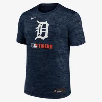 Detroit Tigers Authentic Collection Velocity чоловічі Nike Dri-FIT MLB футболка блакитний