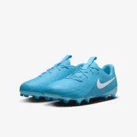 Nike Jr. Phantom GX 2 Academy Little/Big дитячі MG Low-Top футбольні бутси блакитний