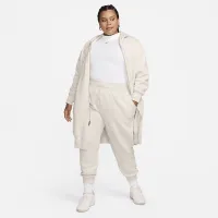 Nike Sportswear Phoenix Fleece женская С высокой Талией Joggers (большие размеры) цвет коричневый