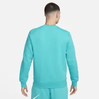 Nike Sportswear Club Fleece мужские Crew цвет зеленый