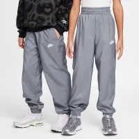 Nike Sportswear Club Big дитячі Woven Joggers колір сірий