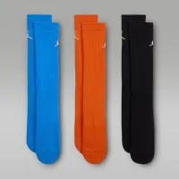 Nike Jordan Everyday Crew шкарпетки (3 пар) різнокольорові