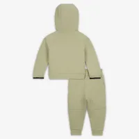 Nike Sportswear Tech Fleece Full-Zip комплект Baby 2-Piece Толстовка з капюшоном комплект колір зелений