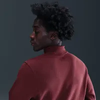 Nike Sportswear Club чоловічі 1/2-Zip Fleece Top колір червоний