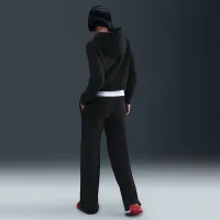 Nike Sportswear Phoenix Fleece женская Shrunken Толстовка с капюшоном цвет черный