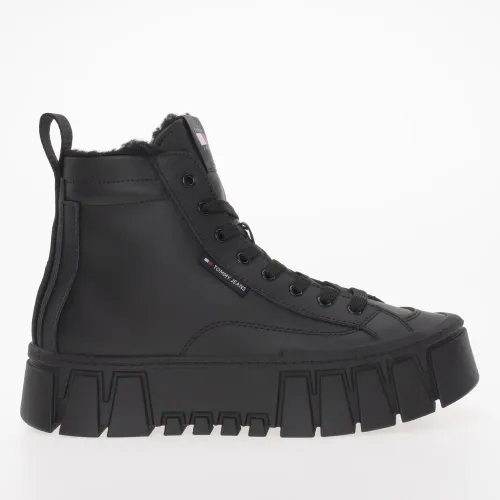 Кроссовки Tommy Jeans Vulc Flatform MC WL EN0EN02609-BDS - Черные