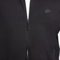 Nike Tech мужские Lightweight Knit Full-Zip Толстовка с капюшоном цвет черный