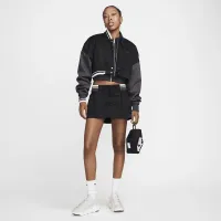 Nike Sportswear женская Low-Rise Canvas Mini юбка цвет черный
