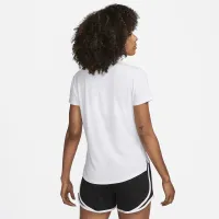 Nike Dri-FIT One Luxe жіноча Short-Sleeve Running Top колір білий
