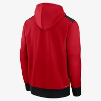 Chicago цвет белый Sox Authentic Collection City Connect мужские Nike Therma MLB Pullover Толстовка с капюшоном цвет красный