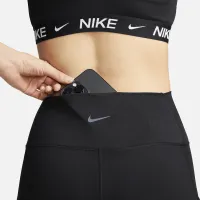 Nike One женская С высокой Талией 7/8 лосины с карманамицвет черный