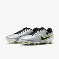 Nike Tiempo Legend 10 Academy Multi-Ground Low-Top футбольні бутси колір сірий