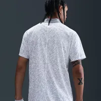 Nike Dri-FIT Victory+ чоловічі Allover Print для гольфу Polo колір білий