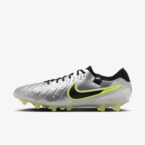 Nike Tiempo Legend 10 Elite Artificial-Grass футбольні бутси колір сірий