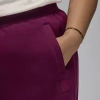 Nike Jordan Flight Fleece женская Pants (большие размеры) цвет красный