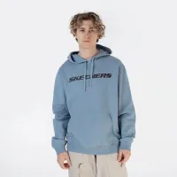 Кофта/футболка Skechers Sweats Motion Толстовка з капюшоном SKMHD81LBLW - Блакитна