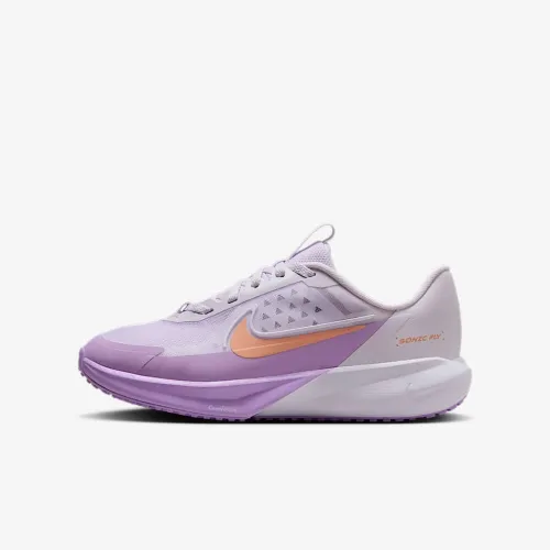 Nike Sonic Fly Big детские Running Кроссовки цвет фиолетовый
