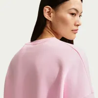 Nike Sportswear Phoenix Fleece женская Over-оверсайз Crew-Neck свитшот Pink