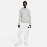Nike Sportswear Club Fleece жіноча Funnel-Neck Толстовка з капюшоном колір сірий