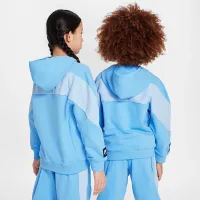 Nike Air Big дитячі Fleece Pullover Толстовка з капюшоном блакитний
