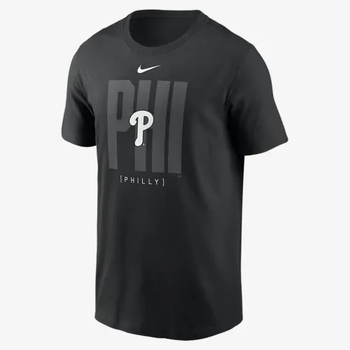 Philadelphia Phillies Fashion Local чоловічі Nike MLB футболка колір чорний
