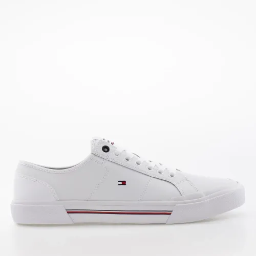 Кроссовки Tommy Hilfiger Core Corporate Vulc FM0FM04561-YBS - Белые