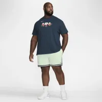 Nike LeBron мужские Max90 баскетбольные футболка синий