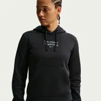 Nike жіноча Weightlifting Pullover Толстовка з капюшоном колір чорний