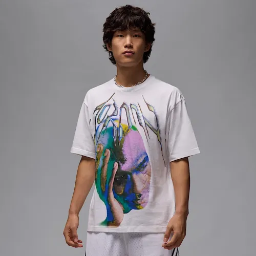Nike Jordan Sport мужские Dri-FIT футболка цвет белый