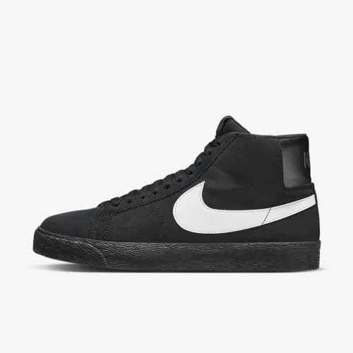 Nike SB Zoom Blazer Mid Skate Кроссовки цвет черный