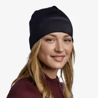 Шапка Buff Merino Lightweight Beanie Solid 132814.999.10.00 -  Черная