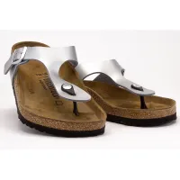 Japonki Birkenstock Gizeh 43851 - Серебряные