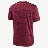 Alabama Crimson Tide Velocity Baseball Wordmark Stack чоловічі Nike Dri-FIT College футболка колір червоний